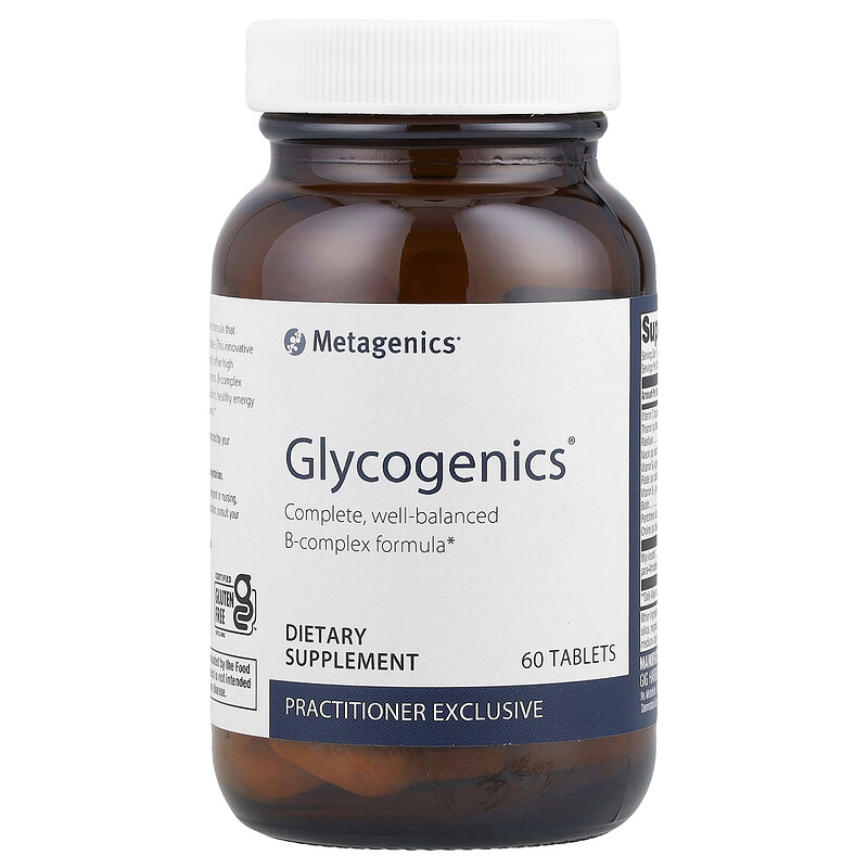 

Metagenics, Glycogenics, 60 таблеток