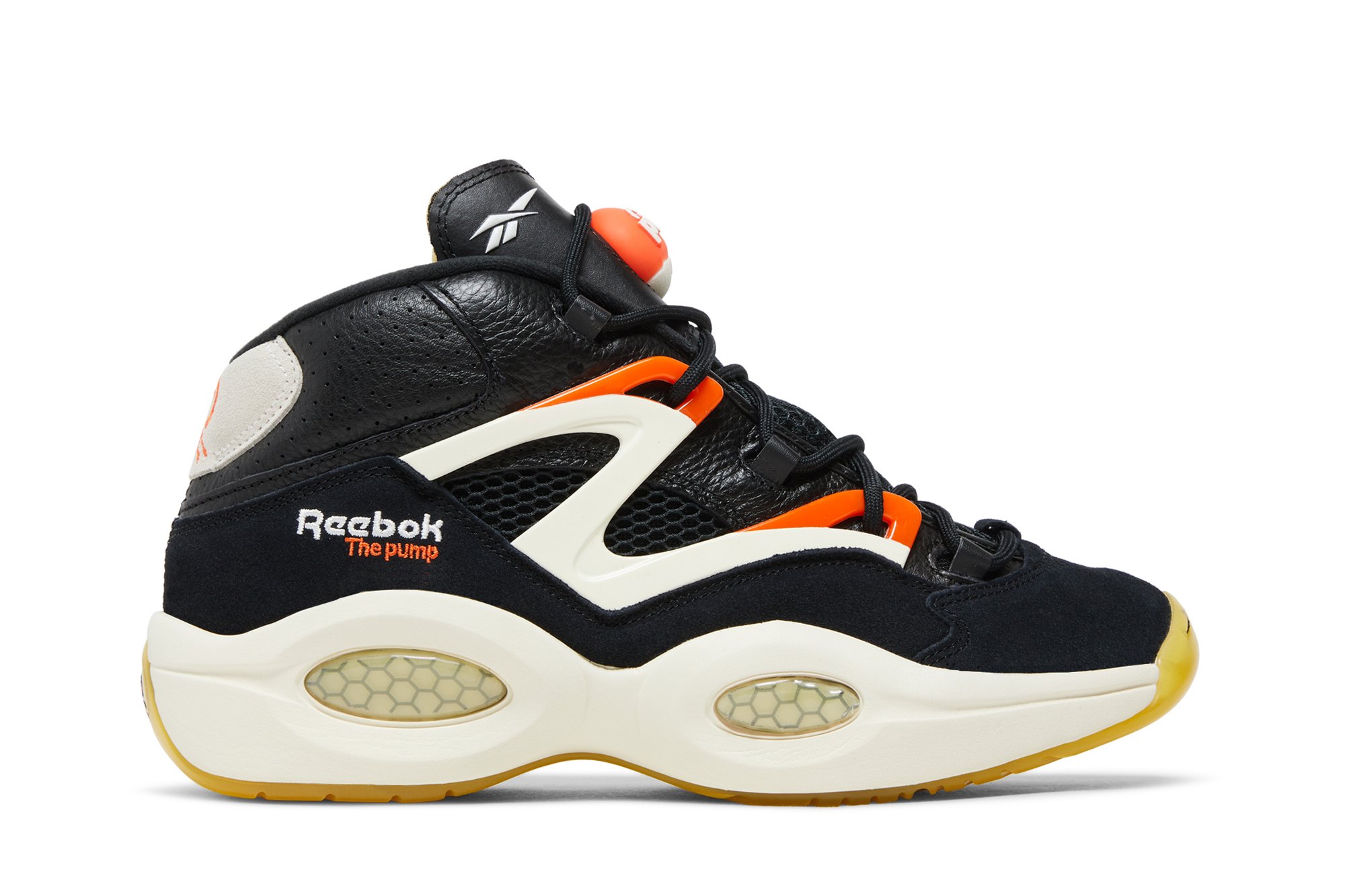 

Кроссовки Question Pump Reebok, черный