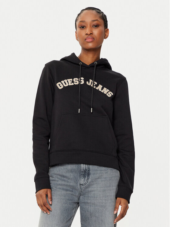 

Толстовка обычного кроя Guess Jeans, черный