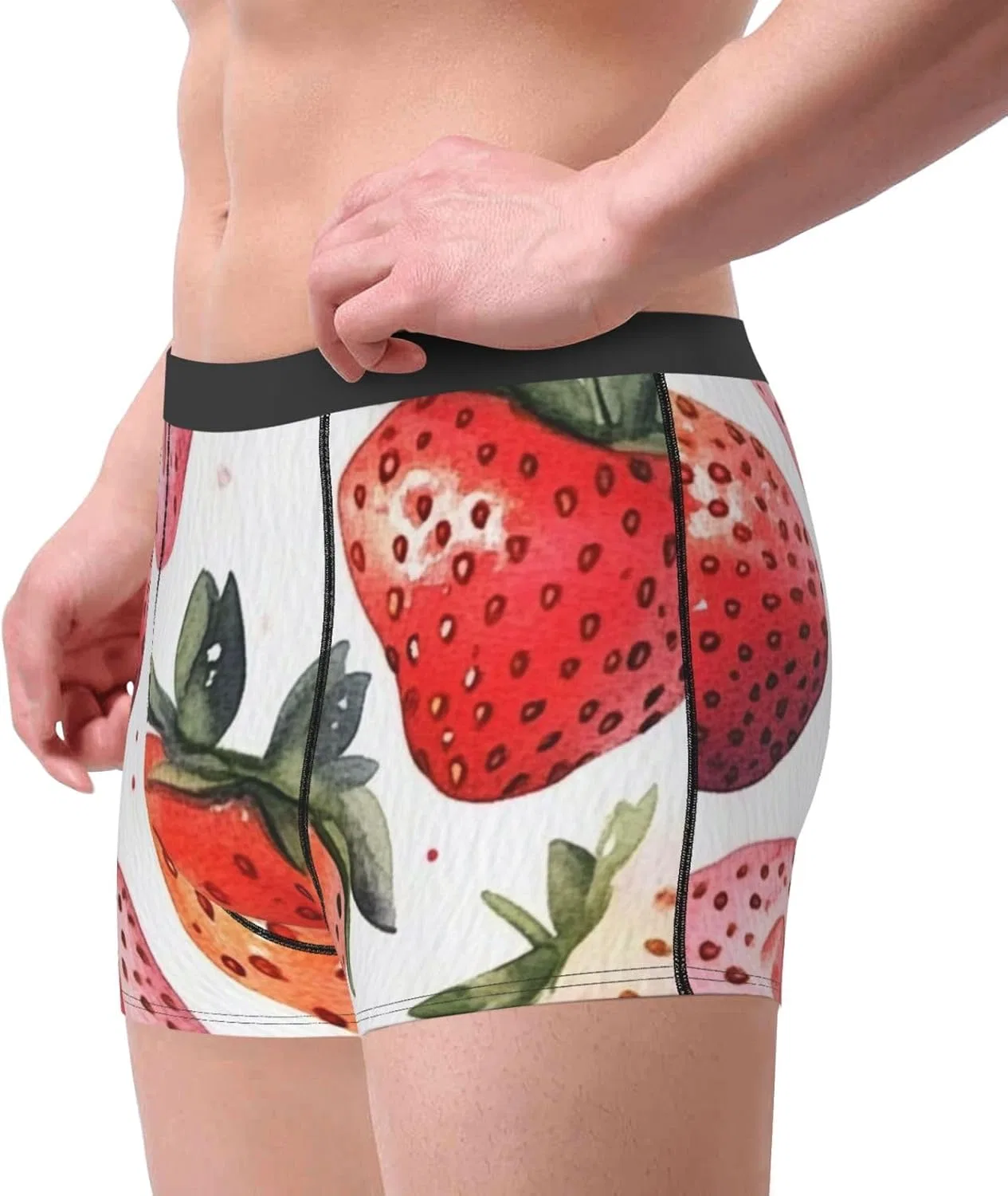 Боксеры с принтом Cherry, Pink Strawberry — фото 2