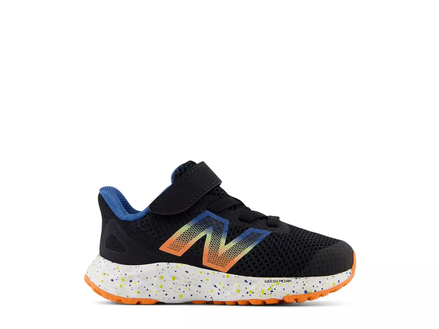 Кроссовки Fresh Foam Arishi v4 - детские New Balance, Black/Blue — фото 3