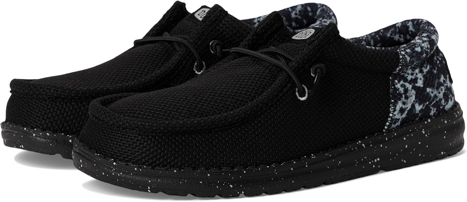 

Кроссовки HEYDUDE Mens Wally Funk Nu Splatter (Little Kid/Big Kid), черный