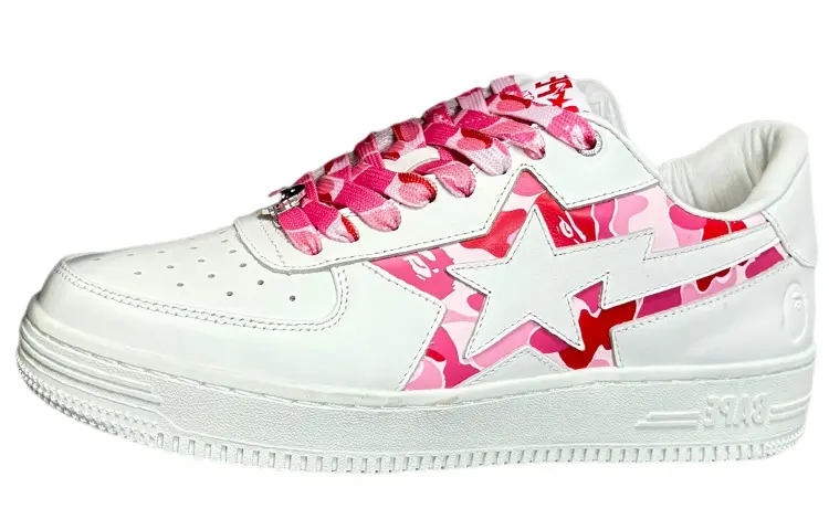 

A BATHING APE Кроссовки Bape Pink