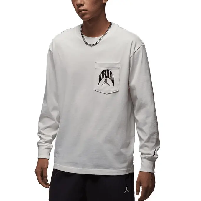 

Jordan Футболка мужская белая, Белый, Jordan Футболка мужская белая