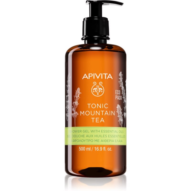 

Тонизирующий гель для душа Apivita Tonic Mountain Tea 500 мл