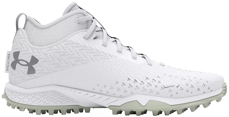 Ботинки для лакросса Under Armour Spotlight 4.0, цвет White/Metallic