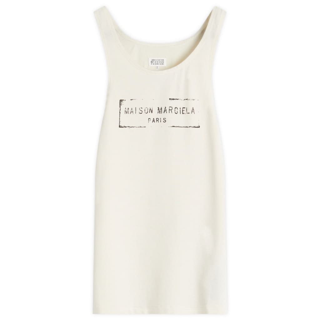 

Топ с логотипом Maison Margiela, цвет butter