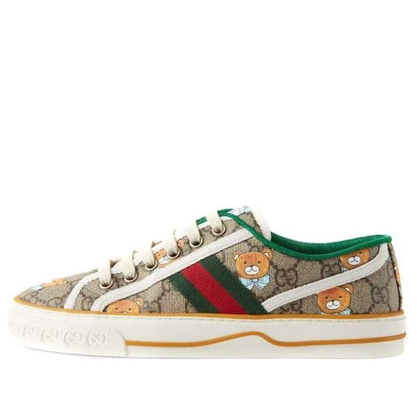 Кроссовки kai x tennis 1977 'brown' Gucci, коричневый