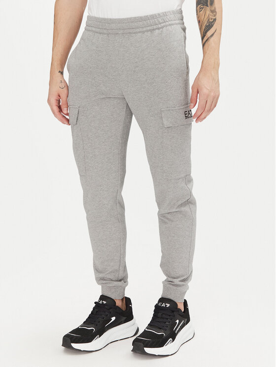 

Облегающие спортивные штаны 8NPP67 PJVRZ 3905 Ea7 Emporio Armani, серый