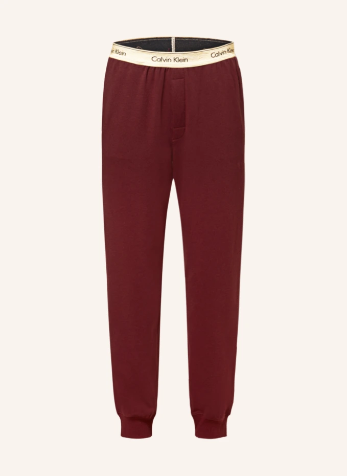 

Современные брюки из хлопка Calvin Klein, красный