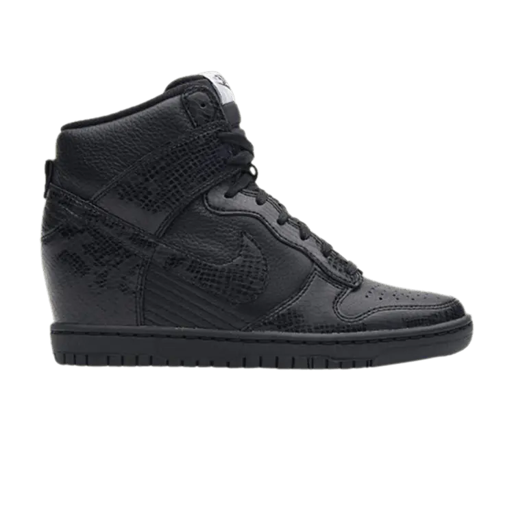 Кроссовки Nike Wmns Dunk Sky High, Black Snakeskin