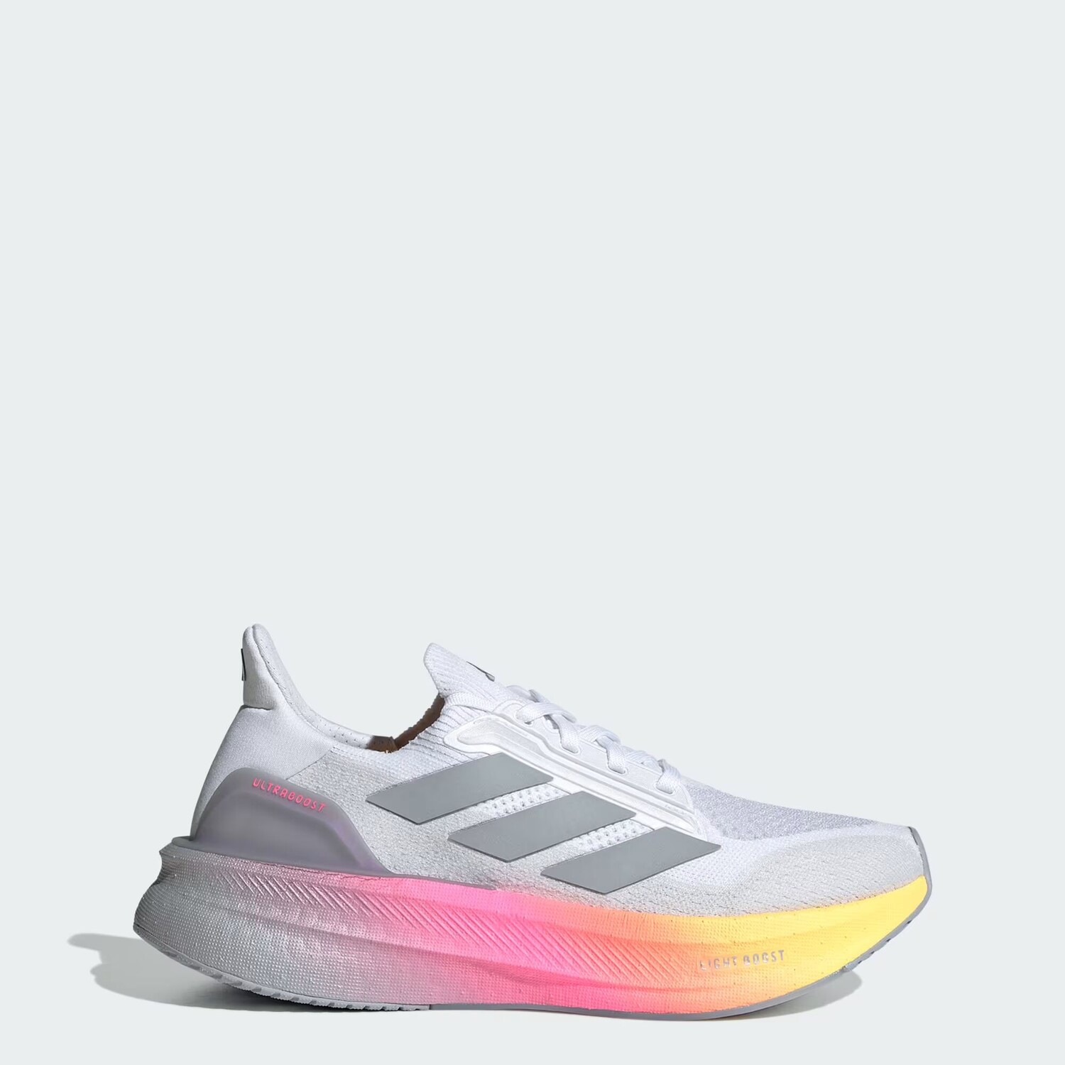 

Кроссовки Ultraboost 5X Adidas, цвет Cloud White/Halo Silver/Lucid Pink