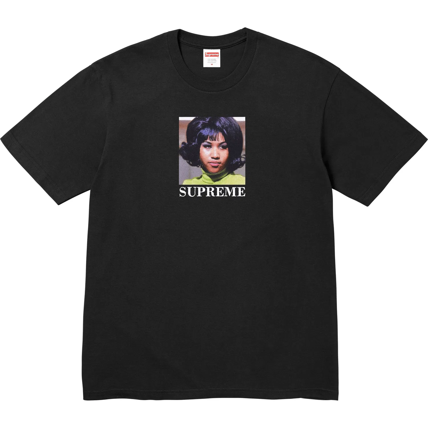 Футболка унисекс SS26 WEEK7 Aretha Tee Supreme, Black