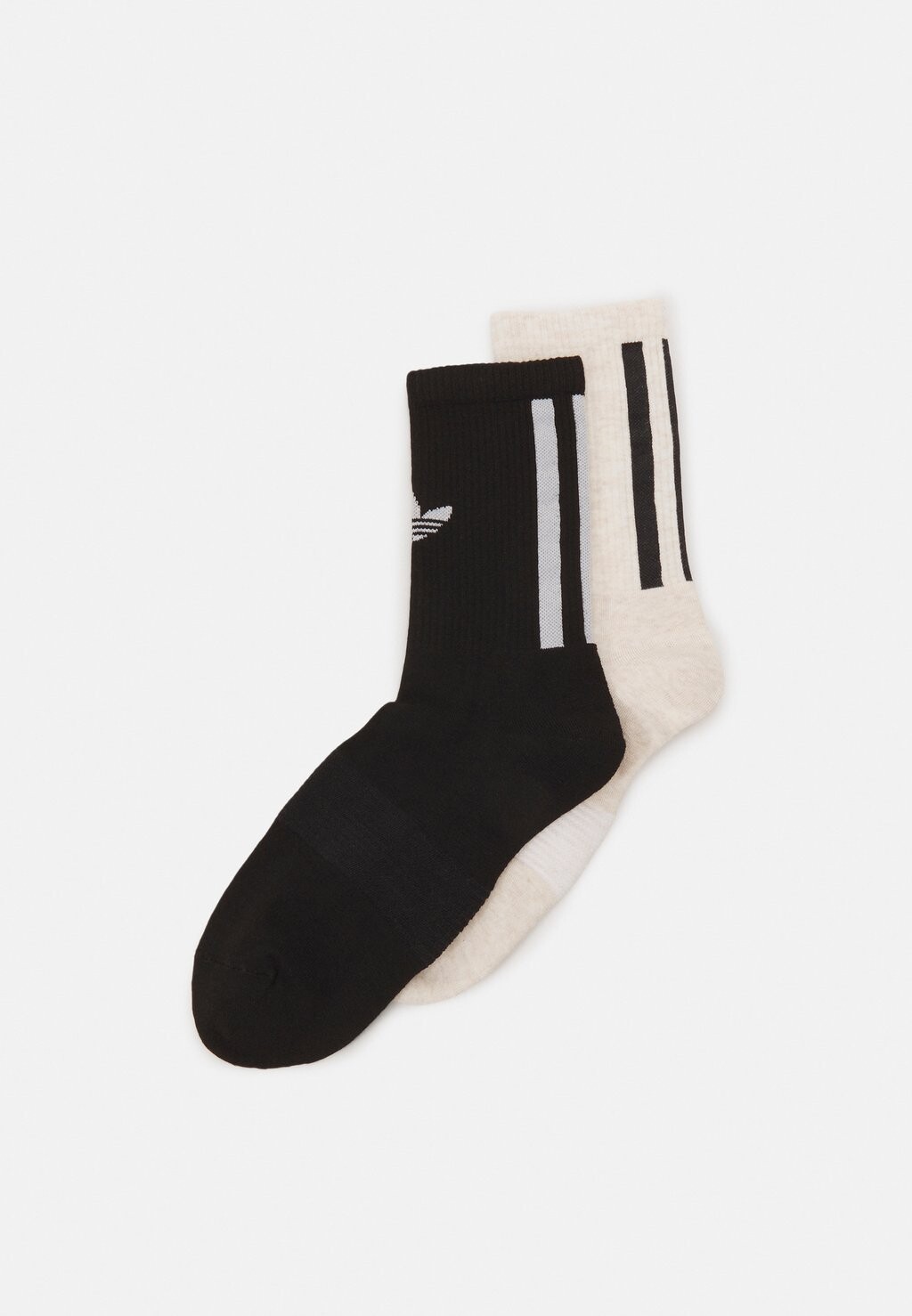 

Носки Crew Unisex 2 Pack adidas Originals, цвет white/black