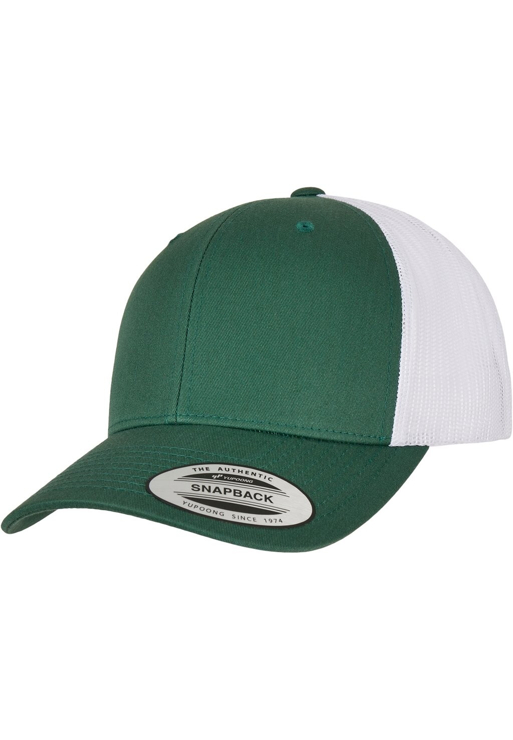 

Бейсболка TRUCKER RETRO TRUCKER 2 TONE Flexfit, цвет evergreen white