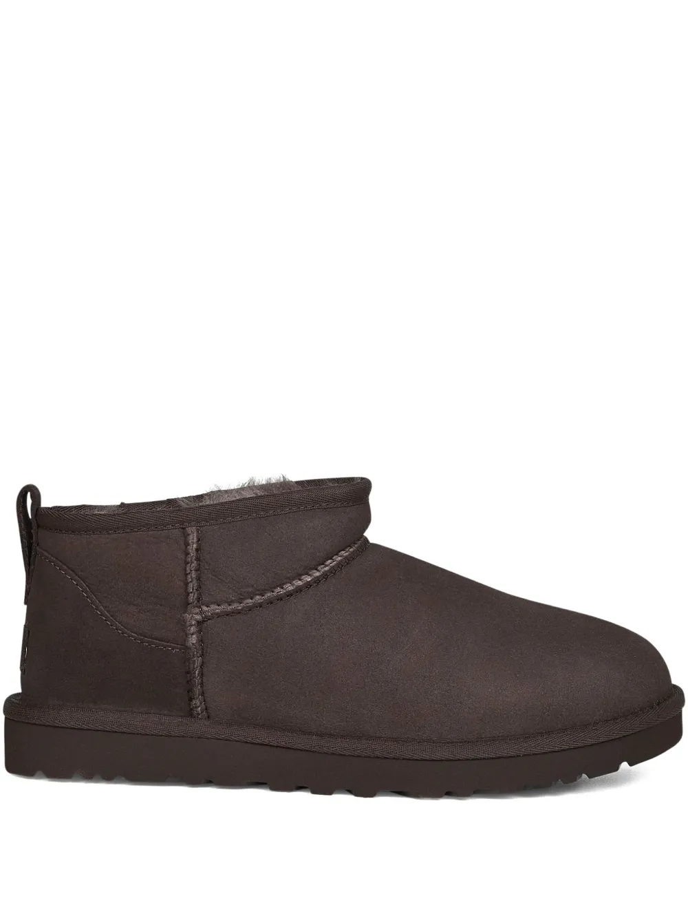 

Ультраминиатюрные замшевые сапоги UGG, коричневый