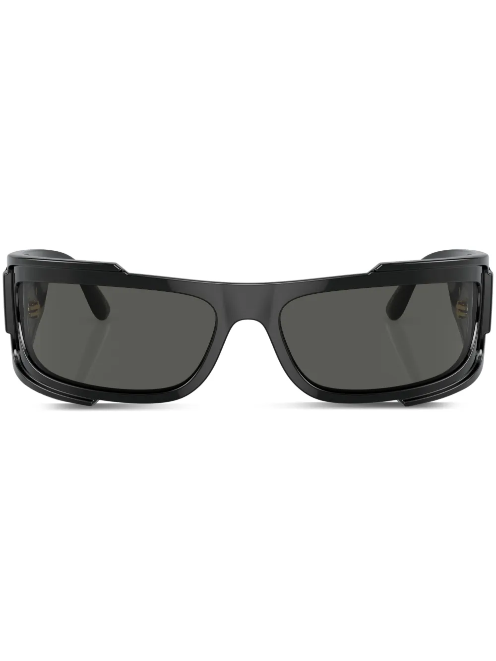 

Солнцезащитные очки в прямоугольной оправе с логотипом Versace Eyewear, черный