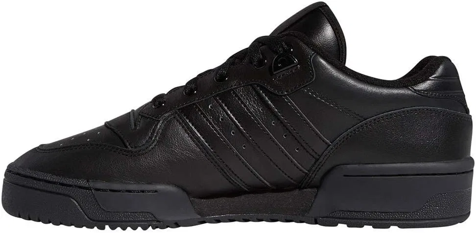 Мужские низкие кроссовки Rivalry Adidas, Core Black Core Black Ftwr White — фото 3