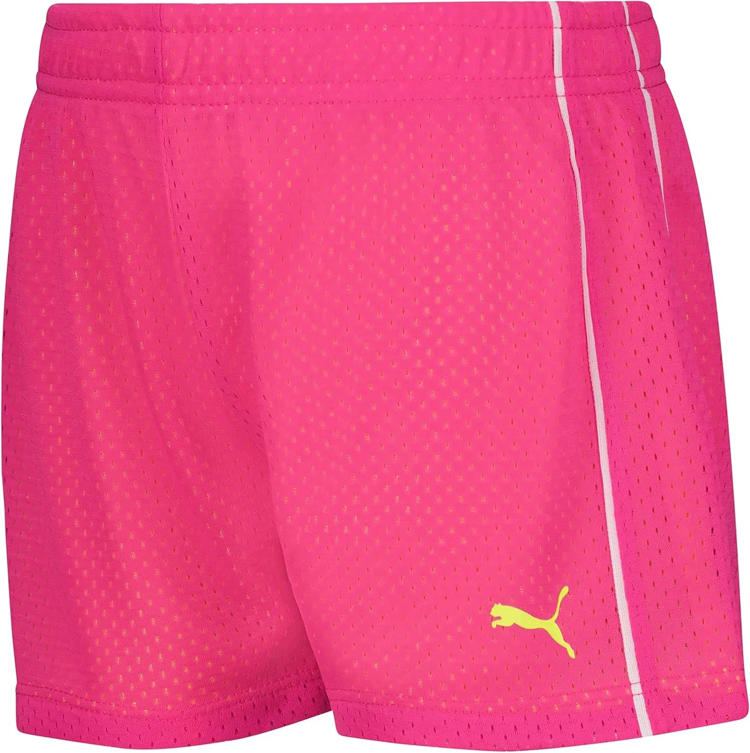 Шорты для девочек Active Essentials Mesh, PUMA, Pink Glo — фото 3
