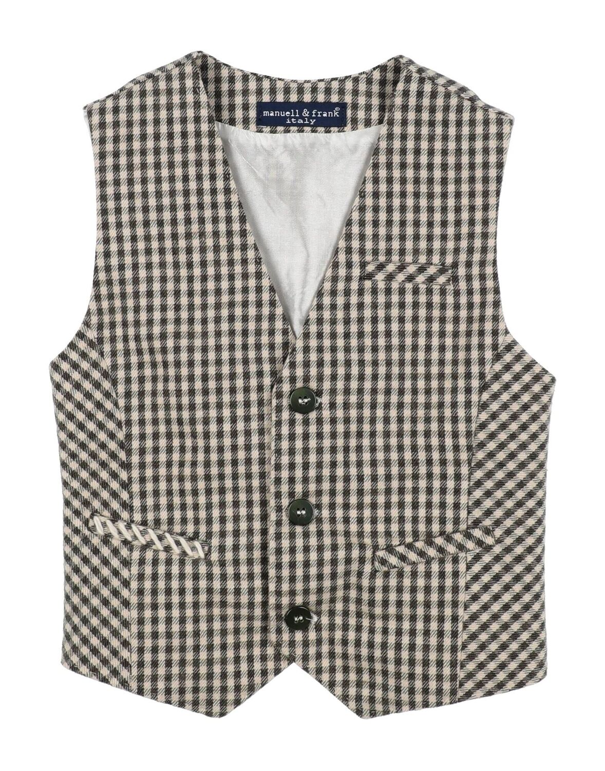 

Жилет для мальчиков Manuell & Frank, темно-зеленый