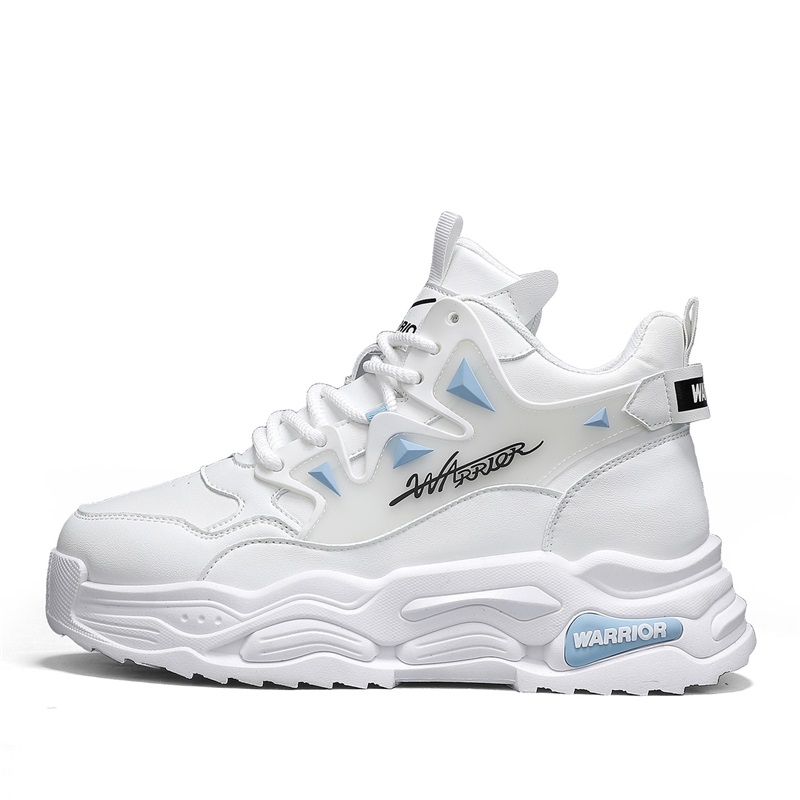 

Кроссовки Chunky мужские Mid top белые WARRIOR, белый