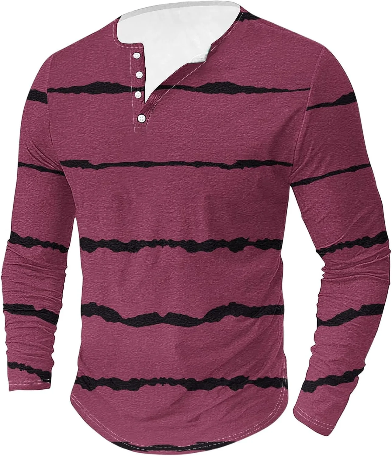 

Мужской пуловер с круглым вырезом и полосками