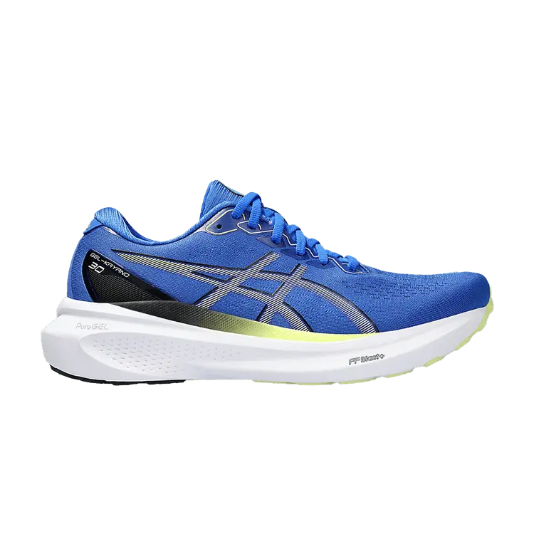 

Кроссовки ASICS Gel Kayano 30 Wide 'Illusion Blue Glow Yellow', синий