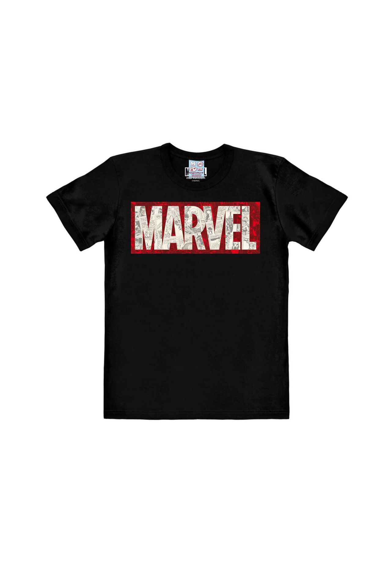 

Футболка Easyfit из комиксов Marvel - Логотип Marvel LOGOSHIRT, черный