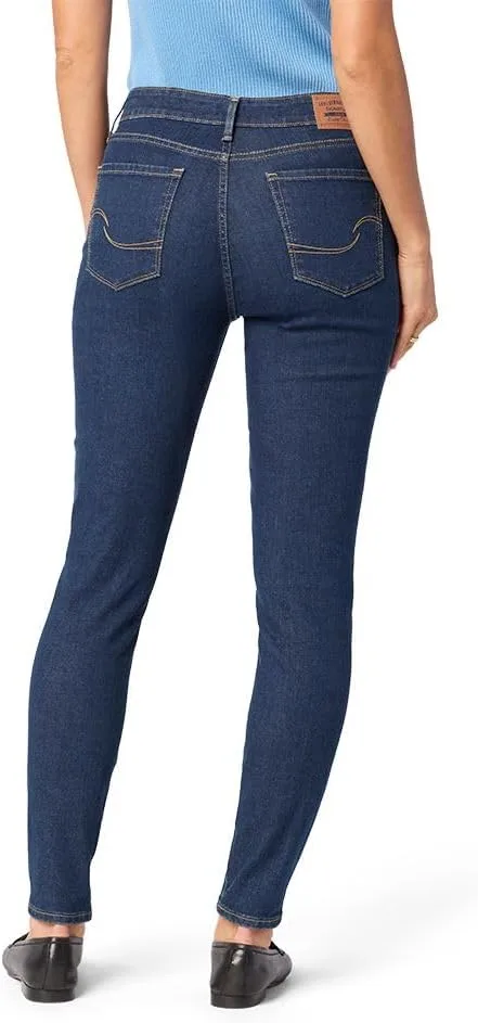 Levi's Gold женские джинсы skinny mid-rise с эффектом стройнящего силуэта — фото 3