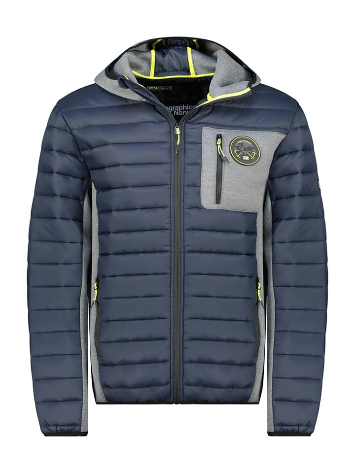 

Куртка переходная Boaz темно-синего/серого цвета Geographical Norway