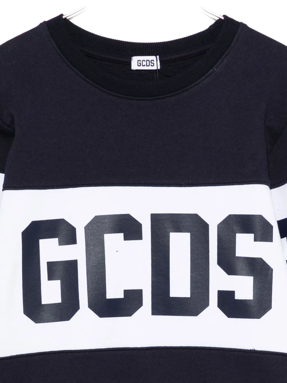 Толстовка с логотипом и вставками Gcds Kids, синий — фото 3