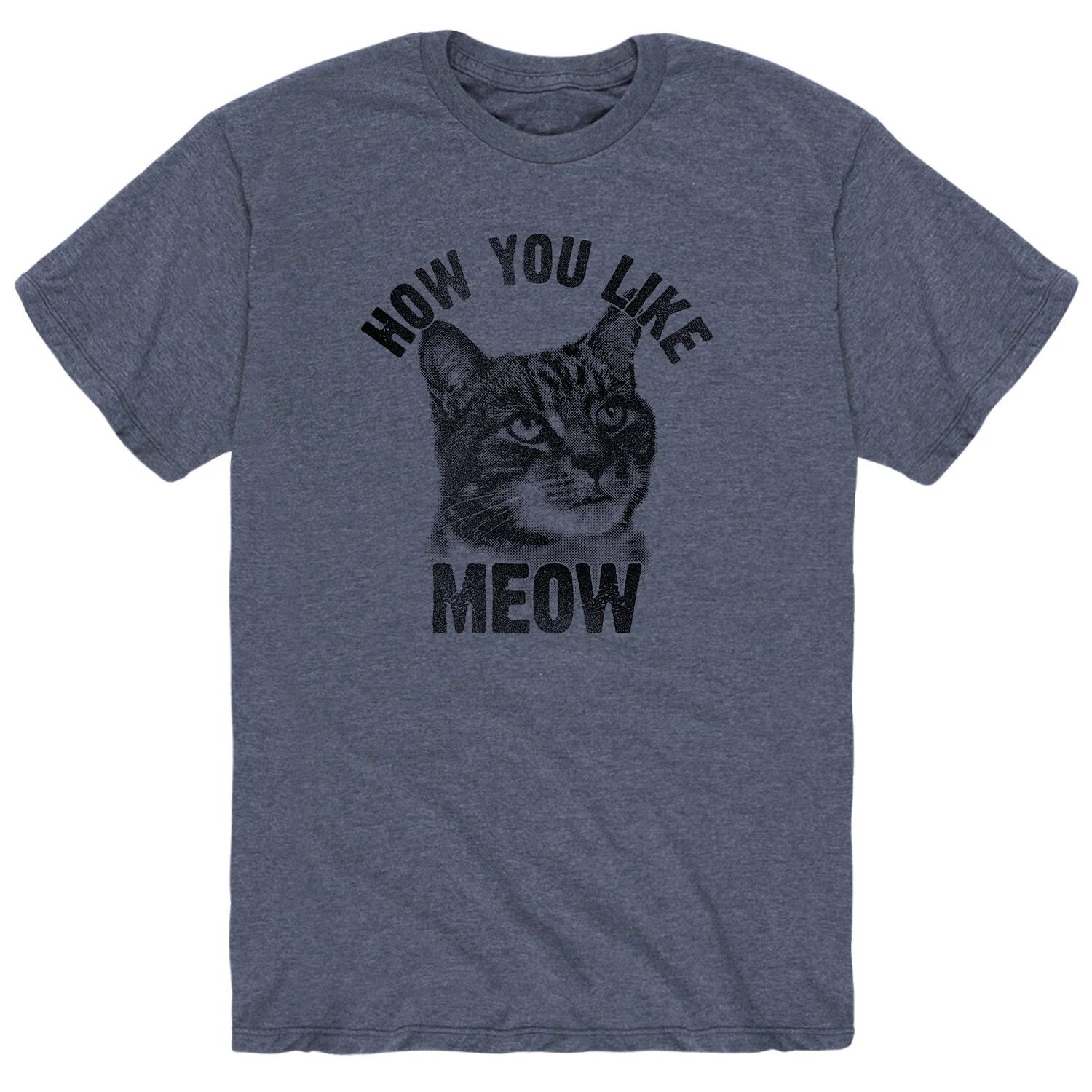 

Мужская футболка типа Meow Licensed Character