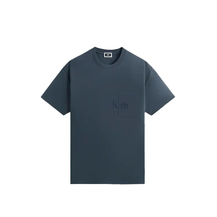 

Футболка Quinn Tee KITH, темно-синий