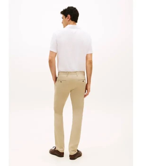 Брюки чинос Bleecker slim fit Tommy Hilfiger, бежевый — фото 3