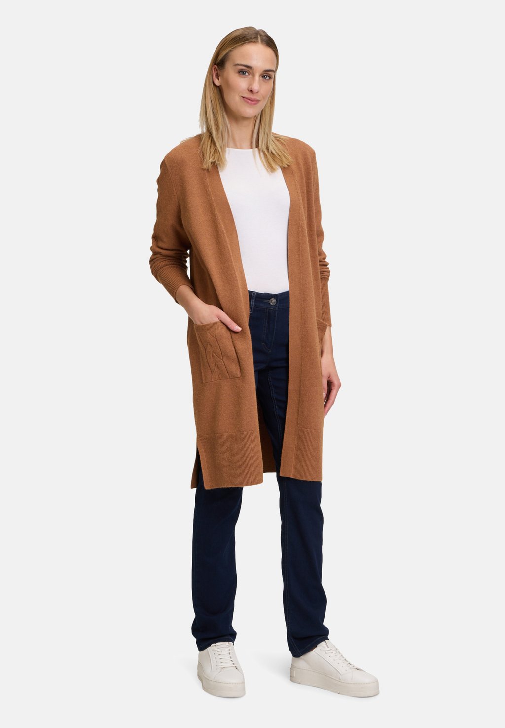 

Кардиган MIT AUFGESETZTEN TASCHEN Betty Barclay, бежевый