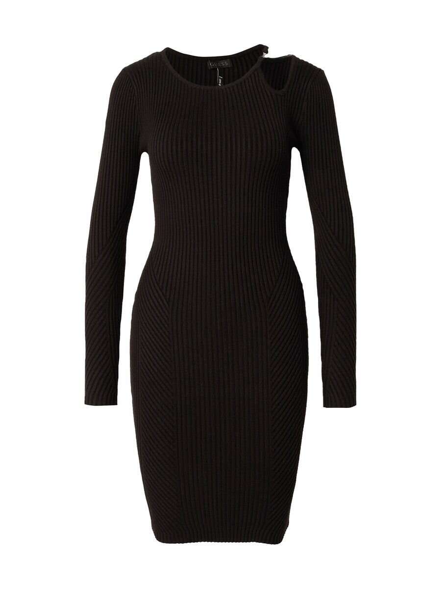 

Вязаное платье GUESS Knitted dress VANESSA, черный