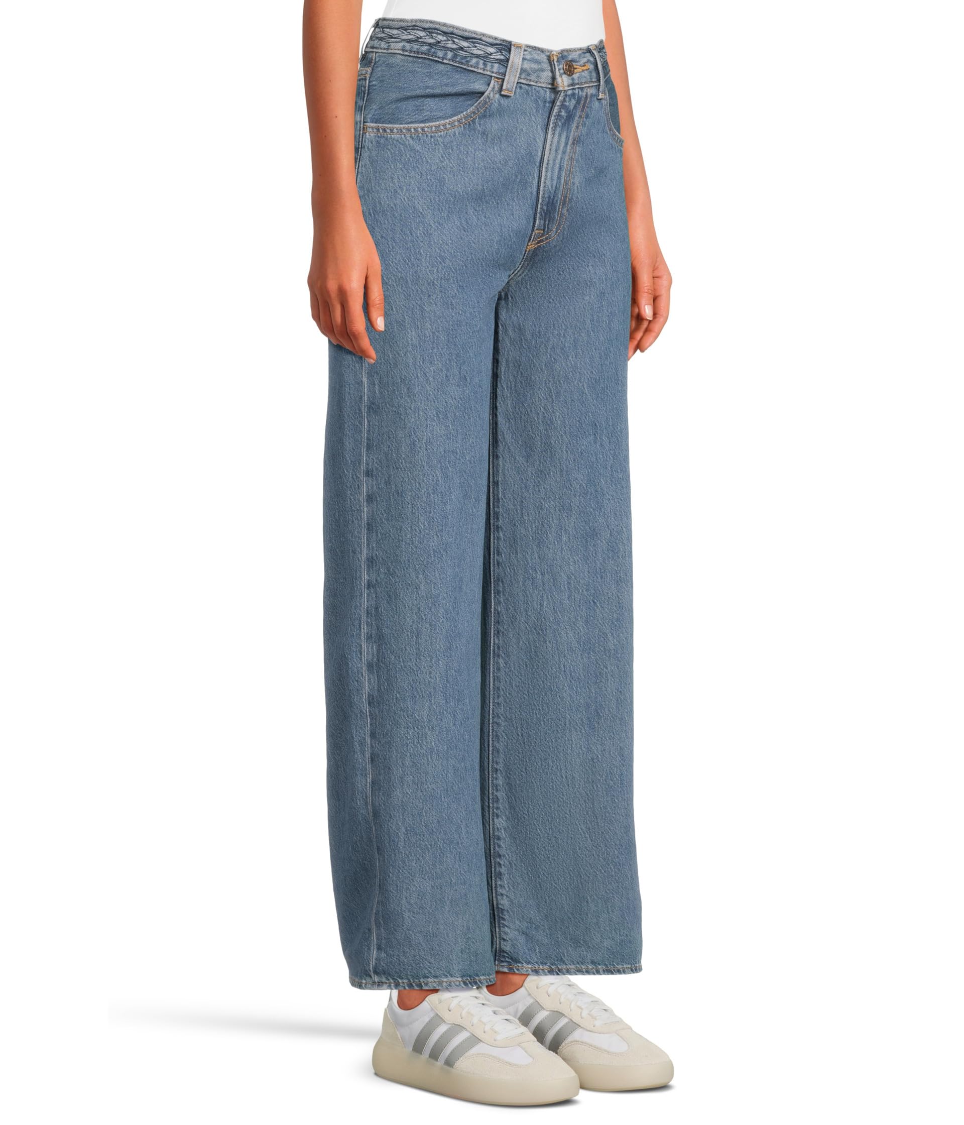 Джинсы Levi's Premium Ribcage Wide Leg Braided, цвет Big Yikes — фото 2