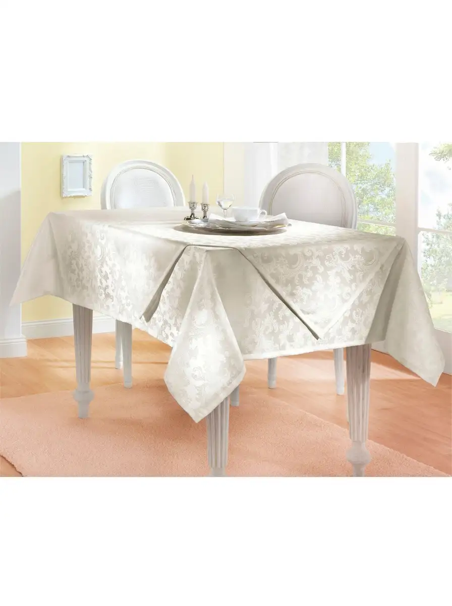 

Скатерть овал: 155х220 см, цвет champagner