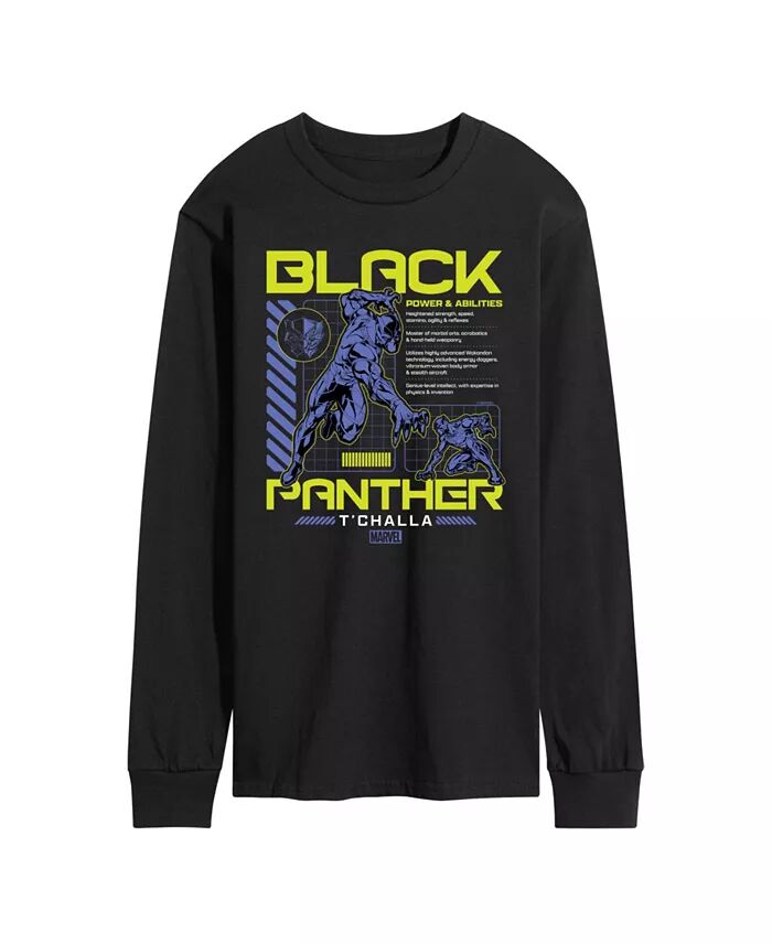 

Мужская футболка с длинным рукавом Black Panther AIRWAVES