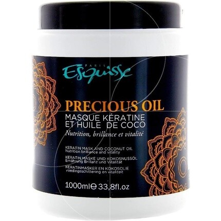 Маска Esquisse Precious Oil с кератином и кокосовым маслом, 1 литр