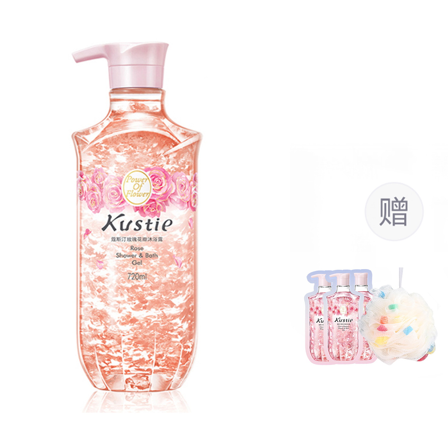 

Нiacinamide Amino Acid гель для душа Fragrance Master Romantic Lover's Petals 720g с бомбочкой для ванны Costin