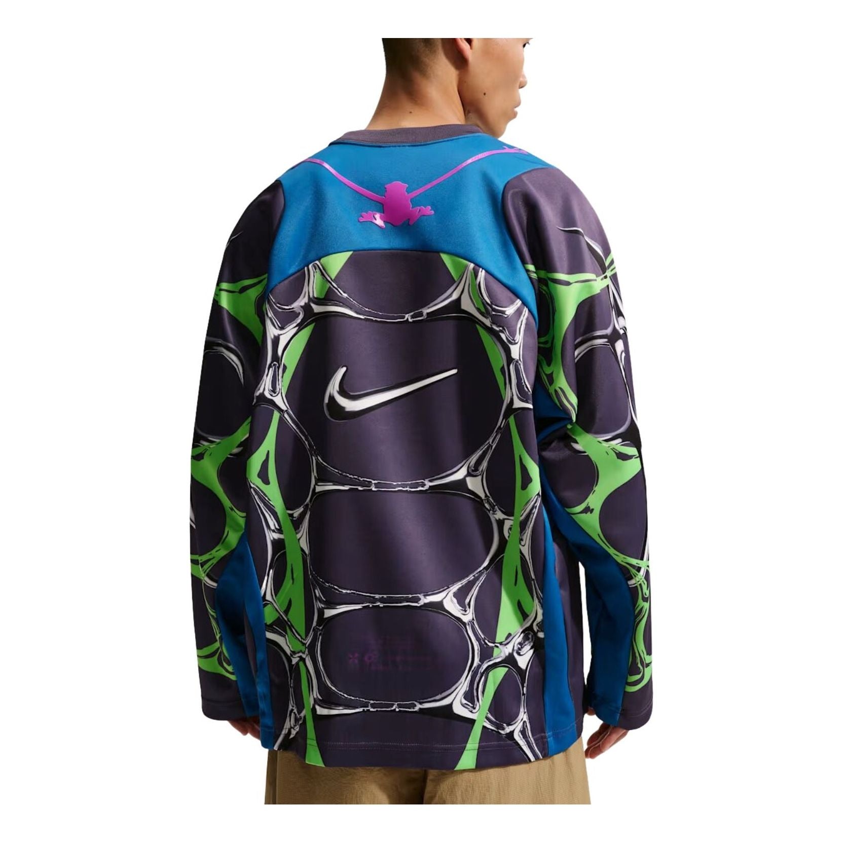 Футболка Nike Project FROG Jelly Cage 'Brilliant Blue Dark Raisin Vivid Purple' — фото 2