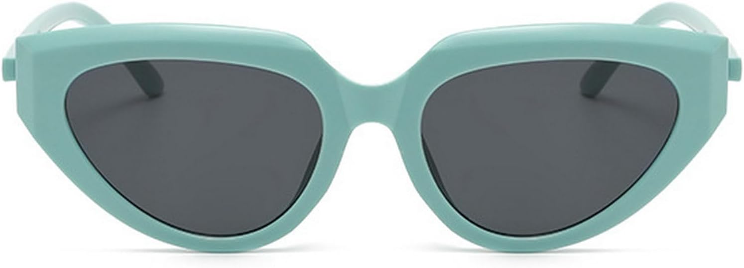 

Винтажные солнцезащитные очки «кошачий глаз» для женщин, ретро-солнцезащитные очки в стиле 90-х, модные женские очки «кошачий глаз», защита от ультрафиолета UV400 mincl, Green