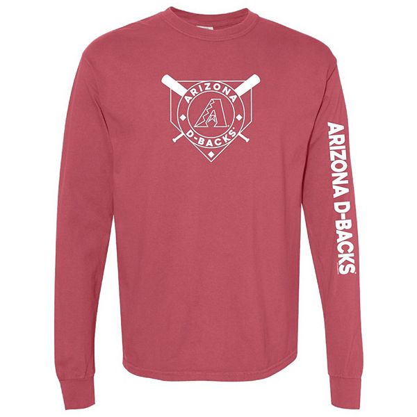 

Женская красная футболка с длинным рукавом arizona diamondbacks pigment dye Soft As A Grape, Красный, Женская красная футболка с длинным рукавом arizona diamondbacks pigment dye Soft As A Grape