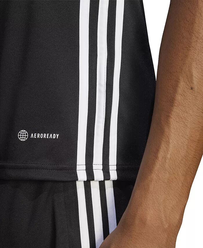 Футболка мужская Tabela 23 Slim-Fit Performance adidas, черный — фото 3