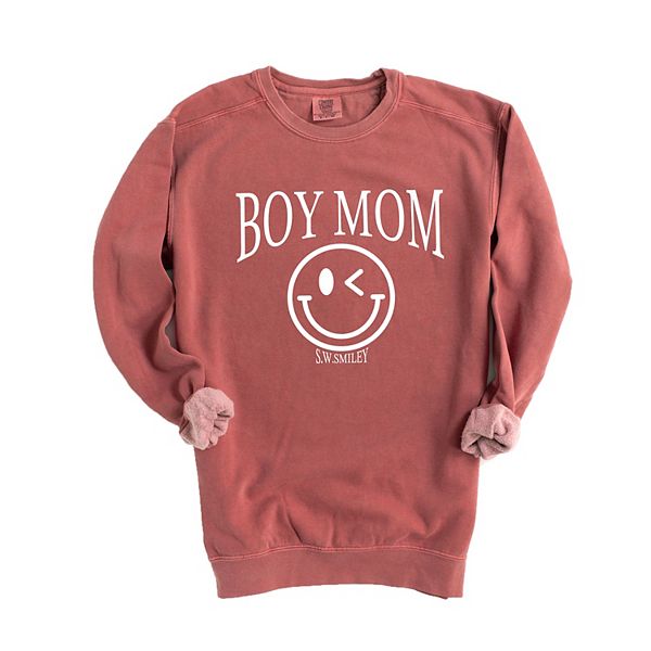 

SWSmiley boy mom outline - женский свитшот с принтом Simply Sage Market, Crimson, Зеленый, SWSmiley boy mom outline - женский свитшот с принтом Simply Sage Market, Crimson