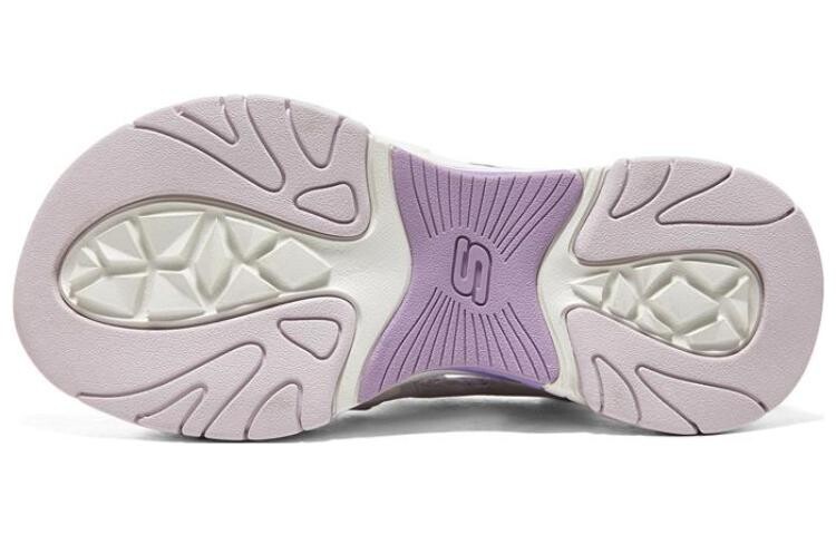 Пляжные сандалии Stamina V3 женские белые/фиолетовые Skechers — фото 4