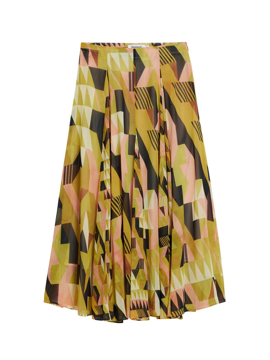 

Макси юбка Desigual by Mr. Christian Lacroix, Khaki