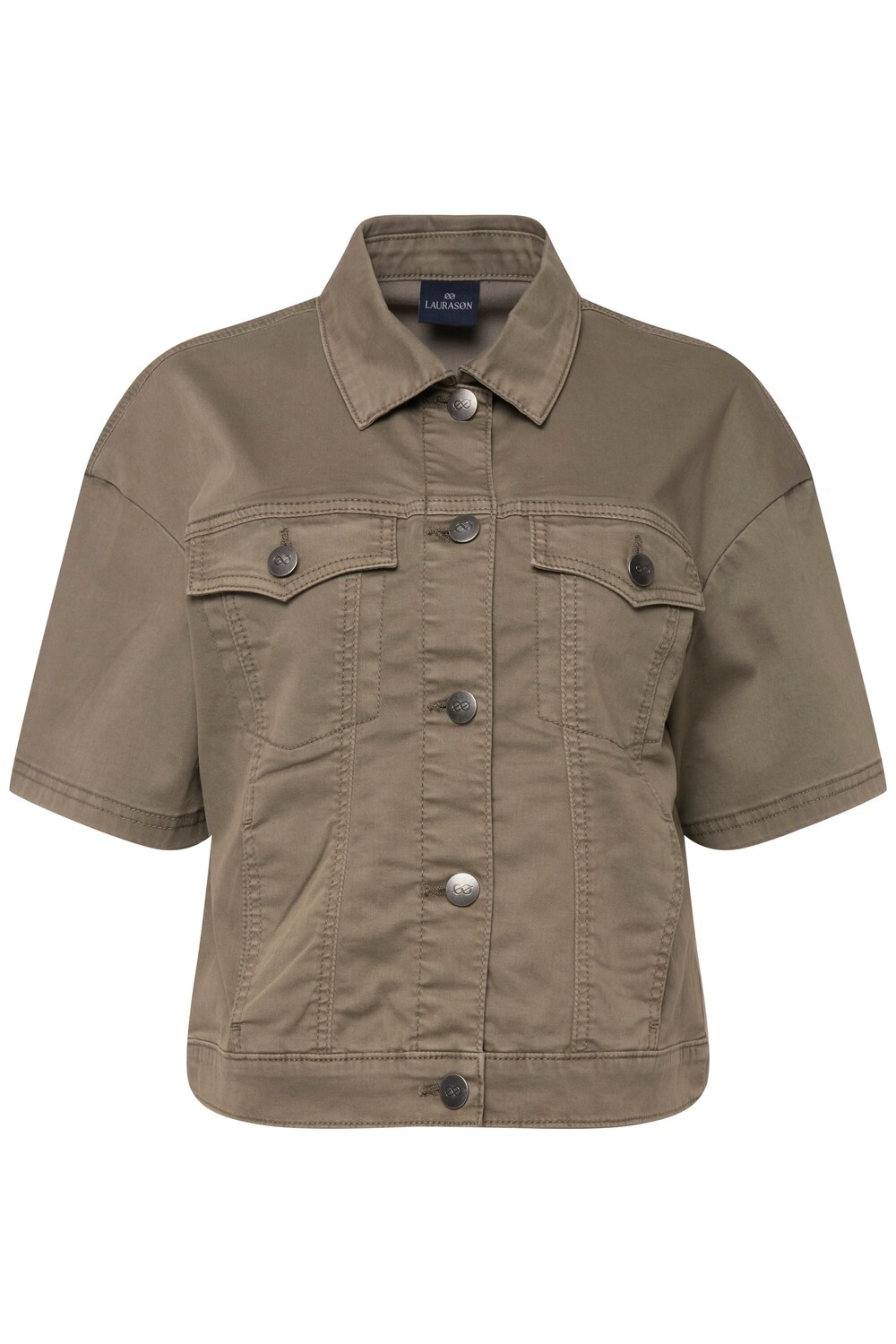 

Толстовка LAURASØN Jacke, цвет stein grau