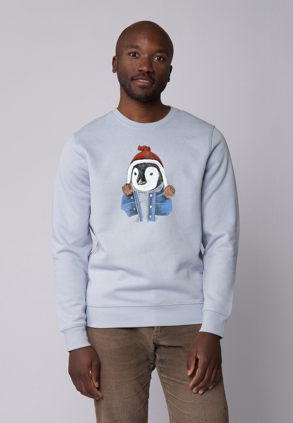 

Толстовка PINGUIN watapparel, светло-голубой